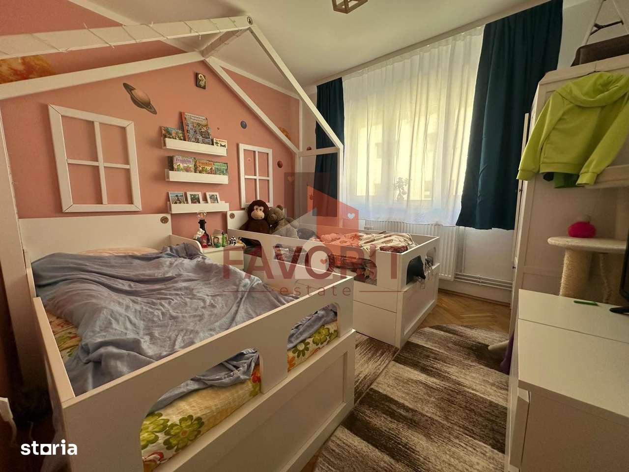 3 camere | centrala proprie | etaj intermediar | mobilat si utilat |-5