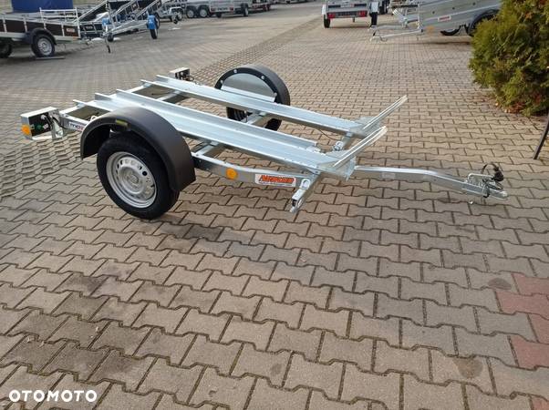 Neptun DOSTAWA Przyczepka 225x130cm N6-220 pm2 Lekka przyczepa jednoosiowa na 2 motory! DMC 750 kg GN064 - 13