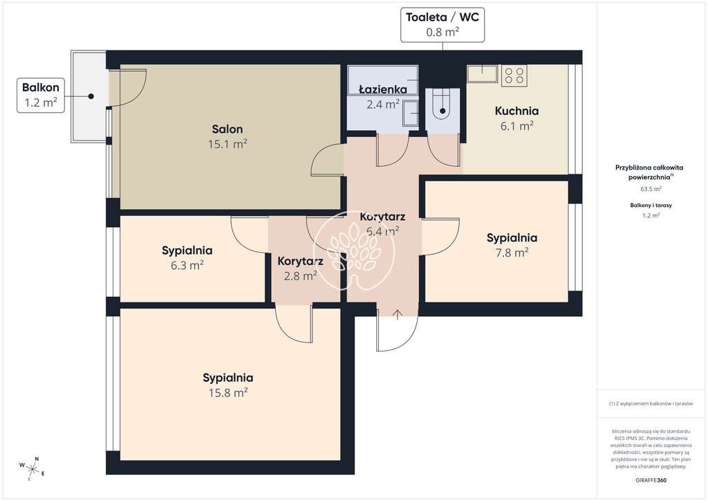Mieszkanie 4 pokoje z potencjałem–Wzgórze Wolności-15
