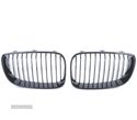 GRELHAS FRONTAIS PARA BMW E81 E82 E87 E88 07-12 LOOK M PRETO BRILHANTE - 2