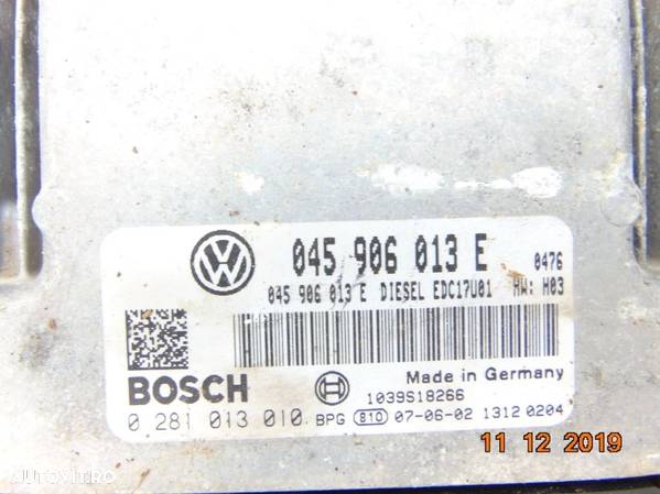 Calculator Motor VW Polo 1.4tdi ECU VW Polo 1.4 dezmembrez Polo Ibiza - 2