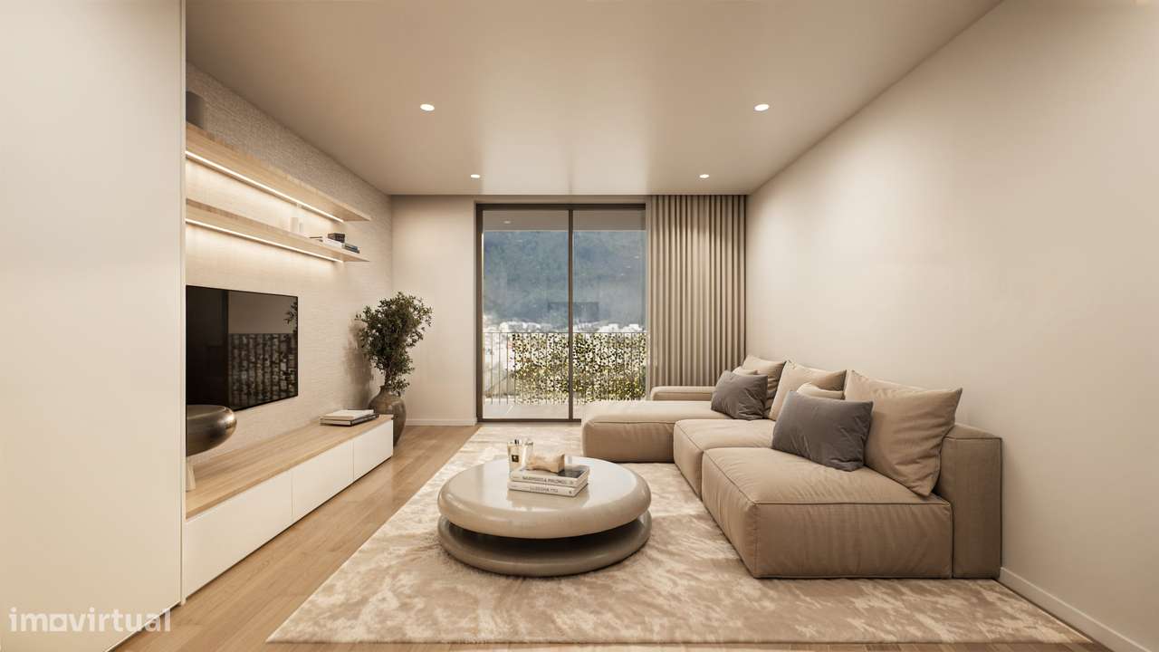 Apartamento T3 novo com varanda e garagem, Darque-4
