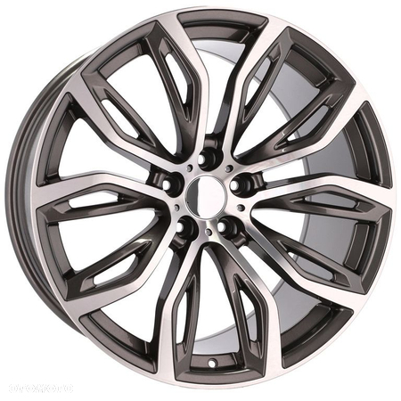 4x Felgi m.in. do BMW 21 5x120 X4 F26 X5 E70 F15 X6 E71 E72 - A5040 (BK510) - 6