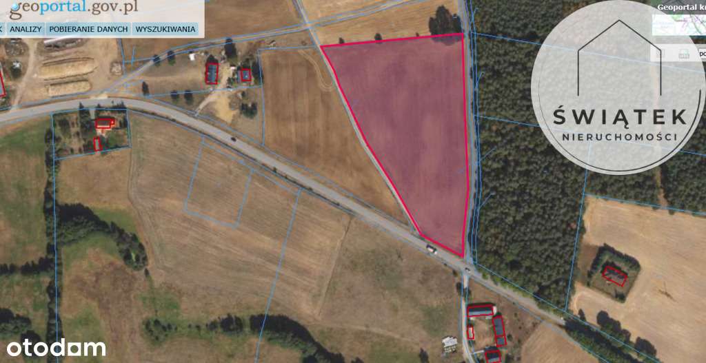 Działka budowlana z warunkami dla dewelopera - Pełny obrazek: 4/5