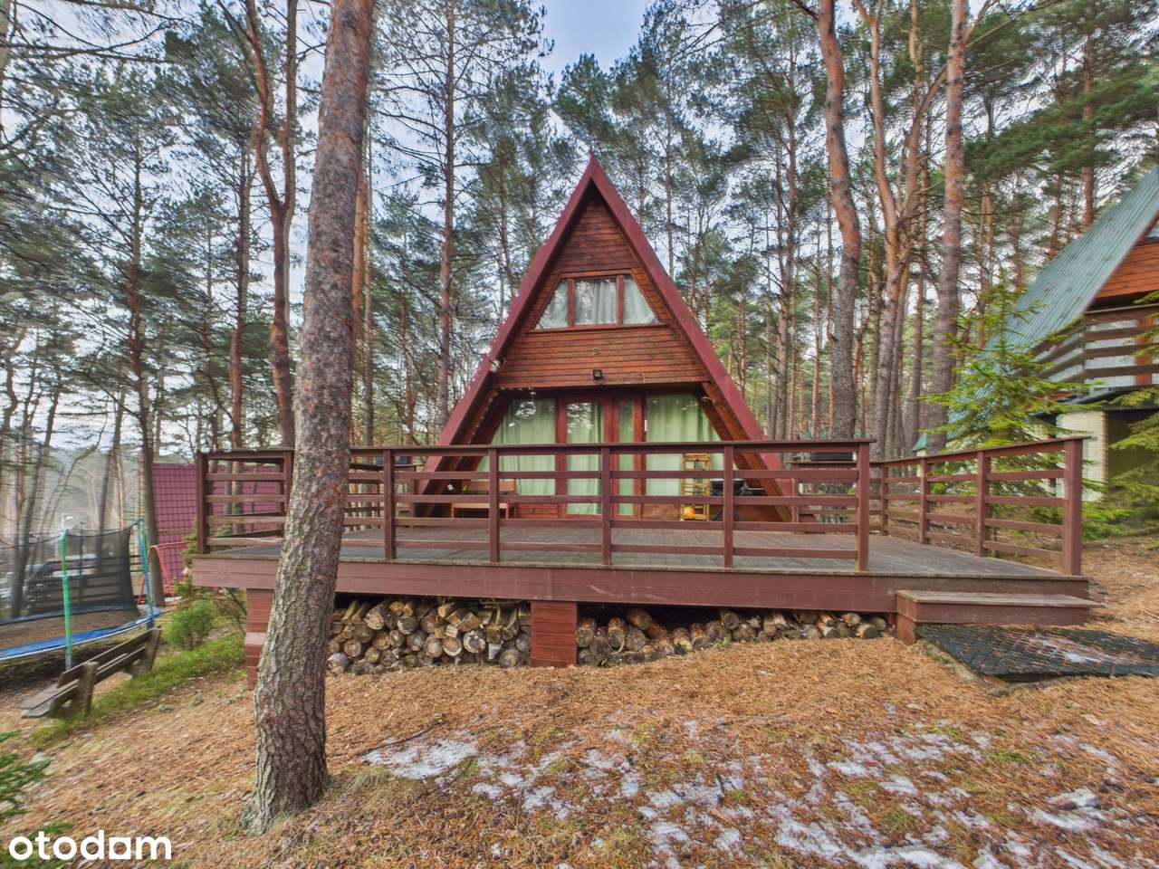 Domek Letniskowy w Lesie Kominek Wyposażenie W Cenie Warężyn-13