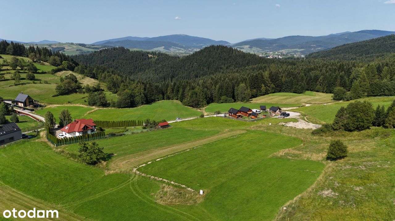 Widokowa działka budowlana 2870m2 Poręba Wielka, O - Pełny obrazek: 5/14