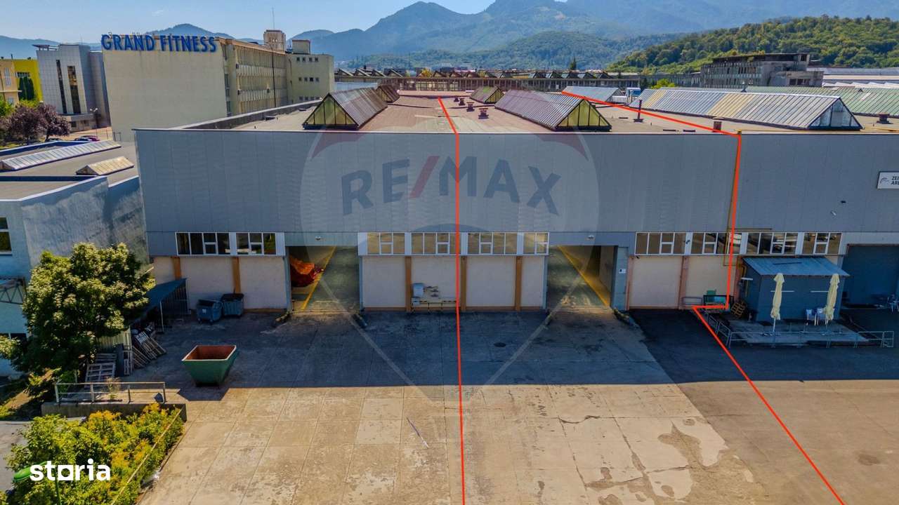 Hala 1870 mp, Parcare, Pod rulant 18 T - Imagine principală: 2/9