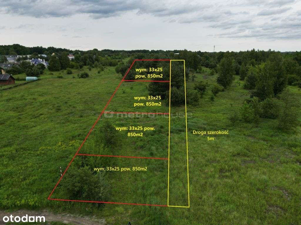 HIT, Działka budowlana wszystkie media w drodze! - Pełny obrazek: 5/5
