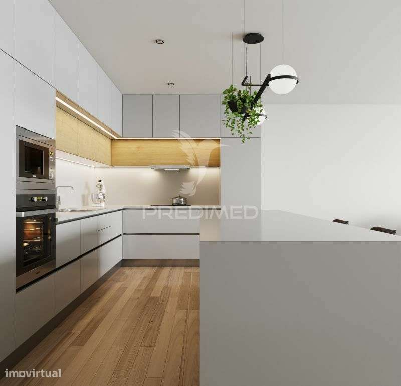 Penthouse T4 luxuoso amplo piscina privada e vista mar - Grande imagem: 5/15