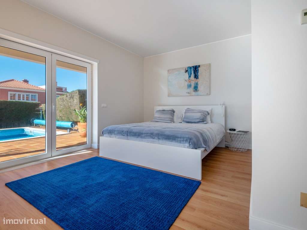 Moradia T3 com piscina, jardim, garagem e vista no Praia d'el Rey B...-20