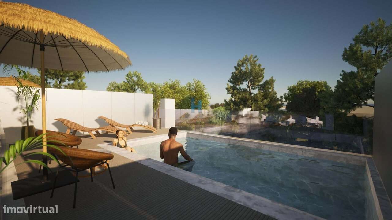 Moradia T3 com piscina e jardim - Grande imagem: 5/39