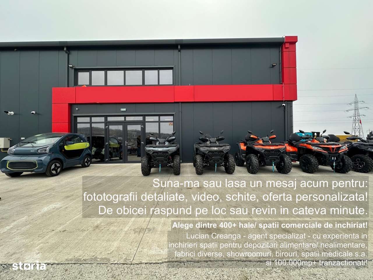 Spatiu la strada 369mp, Rond Uricani, aproape de Metro - Imagine principală: 1/13