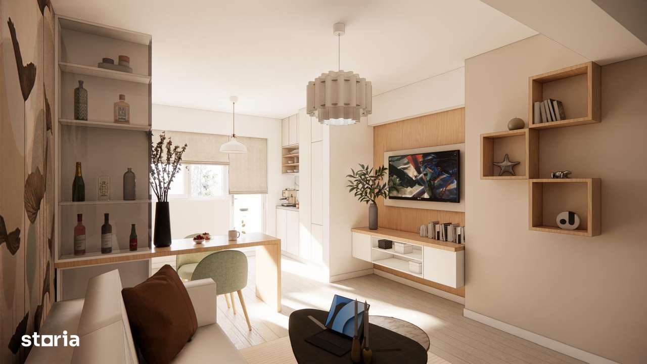 Metrou Berceni 5 min - 2 camere Acte Gata , proiect amenajare premium-6