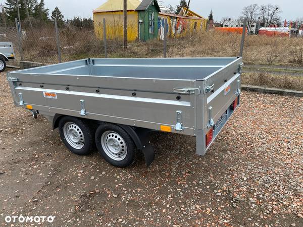 Neptun N13-263 2 KPS 263x144x40cm DMC 1300kg WSZYSTKIE BURTY ZDEJMOWANE HAMOWANA PRZYCZEPA | RATY | LEASING | DOSTAWA | - 4