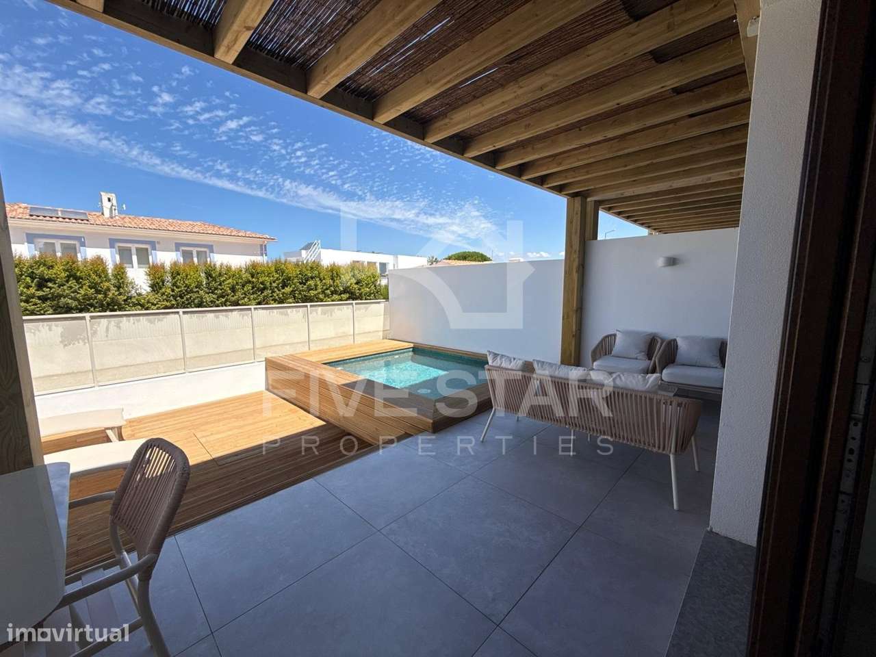 T3 Novo - Jardim e piscina privativa - Porto Covo Village-5