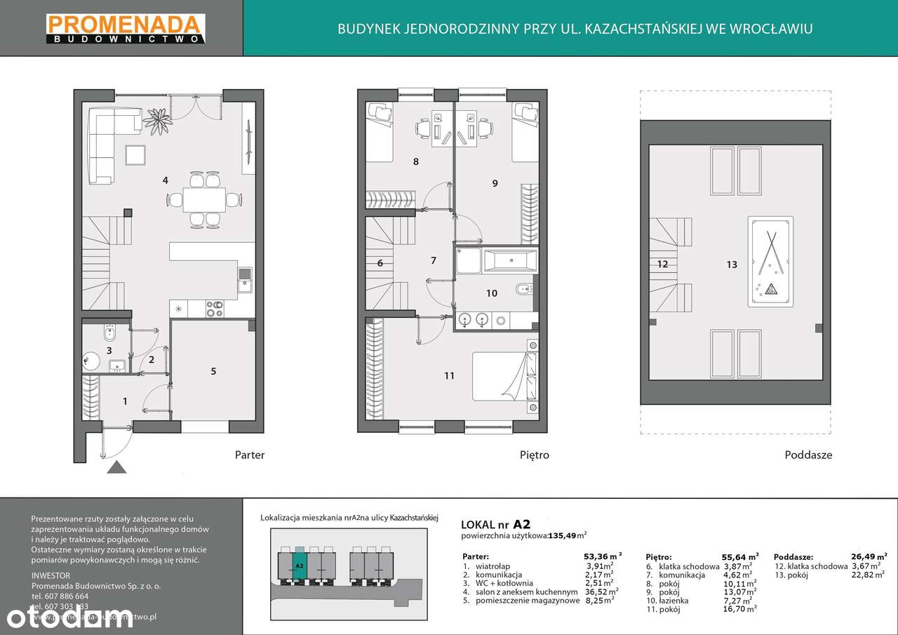 Szereg z ogrodem na Park Brochów DO ODBIORU - Pełny obrazek: 2/12