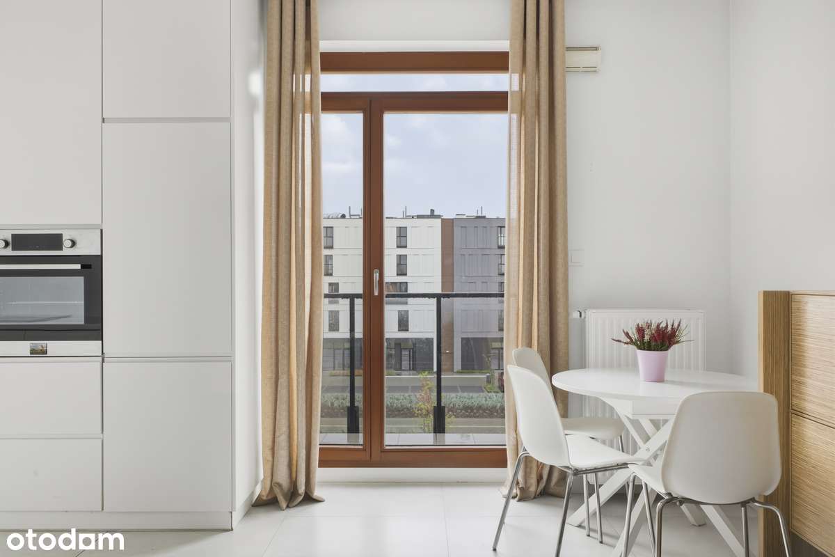 Nowoczesne mieszkanie w Miasteczku Wilanów | 2 pokoje | balkon | garaż - Pełny obrazek: 3/11