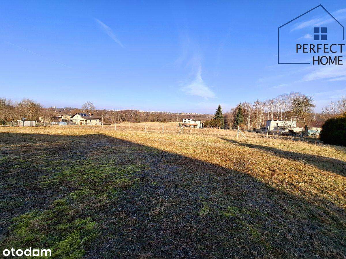 Ustawna  ogrodzona działka, Ładny widok oraz media-7