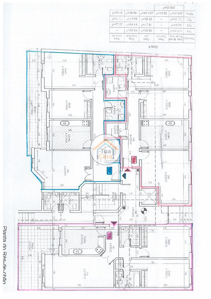 Apartamento T1 com Piscina e Parque Arborizado - Projeto