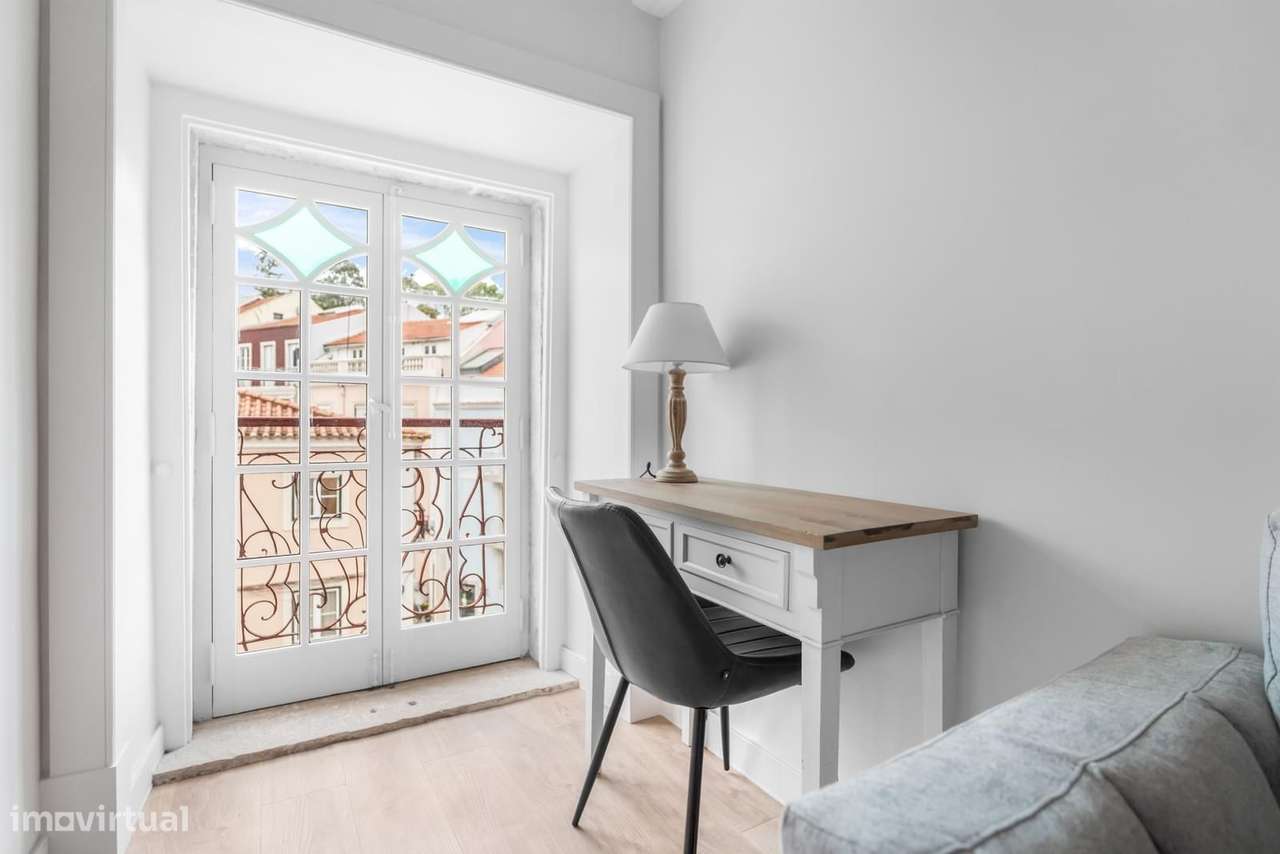 Apartamento T3 novo, Praça da Alegria, Lisboa-14