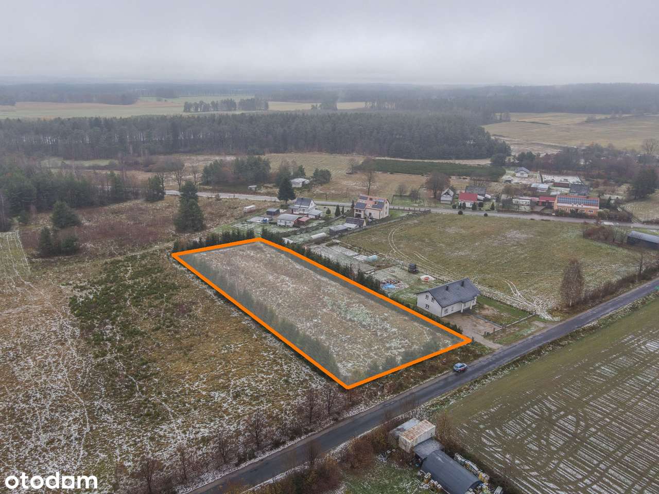 Działka z warunkami zabudowy Krytno gm. Polanów-2