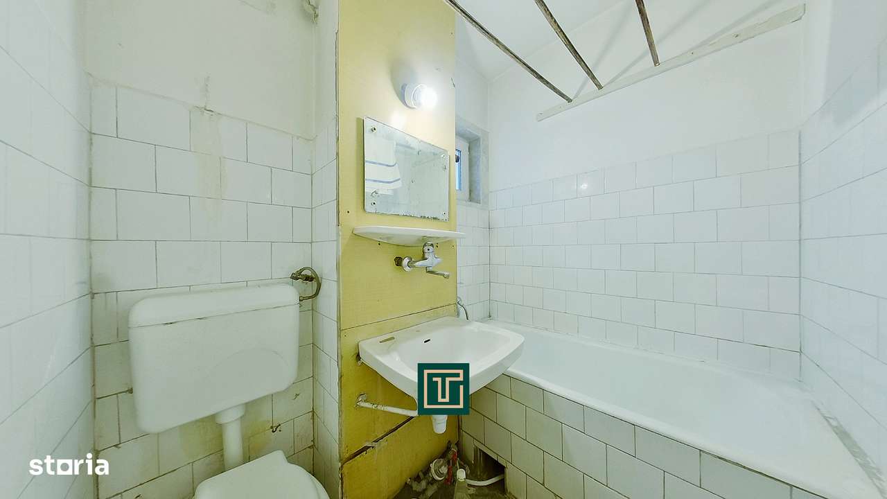 Apartament cu 2 camere cu potential in Vlaicu-9