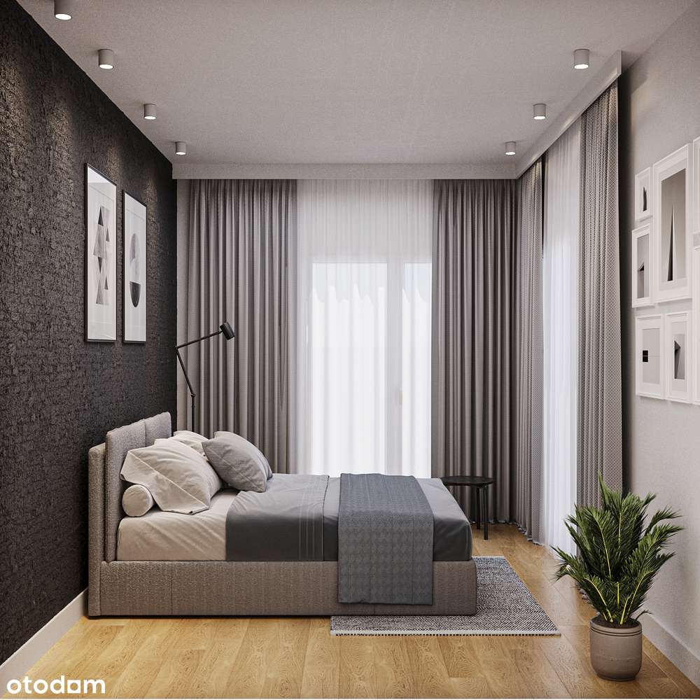 M44 | Apartament z dwiema sypialniami z możliwością dowolnej aranżacji - Pełny obrazek: 3/11