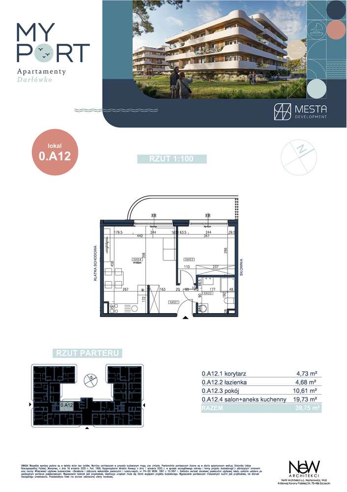 MyPort Apartamenty Darłówko - 0.A12