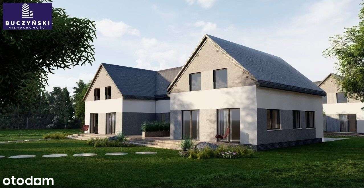 Działka z pozwoleniem na budowę 4 domów.-2