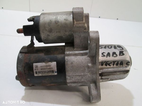 Electromotor SAAB 9-3 / Opel Vectra C an 2003 2004 2005 2006 2007 2008 cod 55353669 - 1
