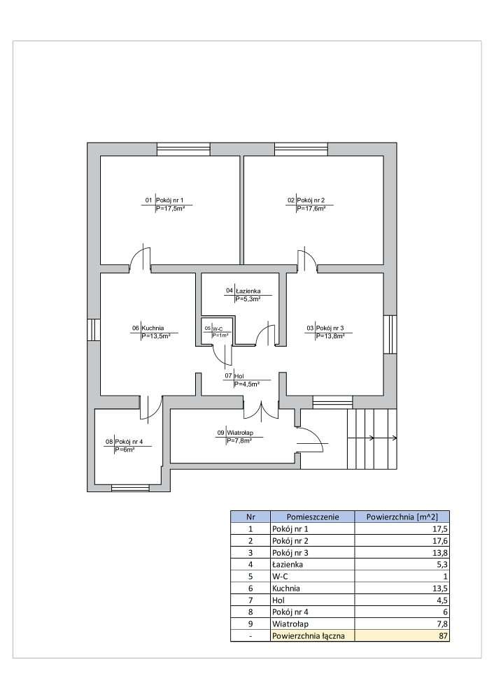Dom 87 m2 | dz. 24 ar | z budynkiem 90m2  Rejowiec-5