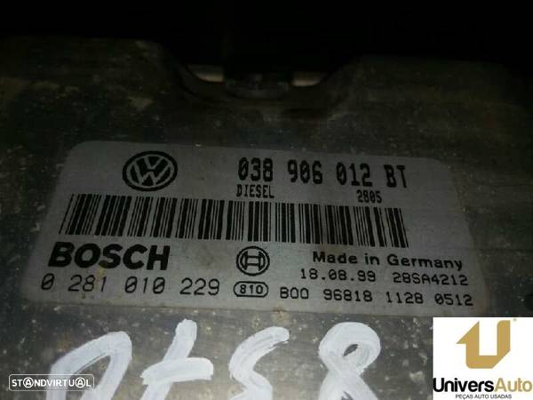 CENTRALINA MOTOR UCE SEAT TOLEDO II 1999 -038906012BT - 4