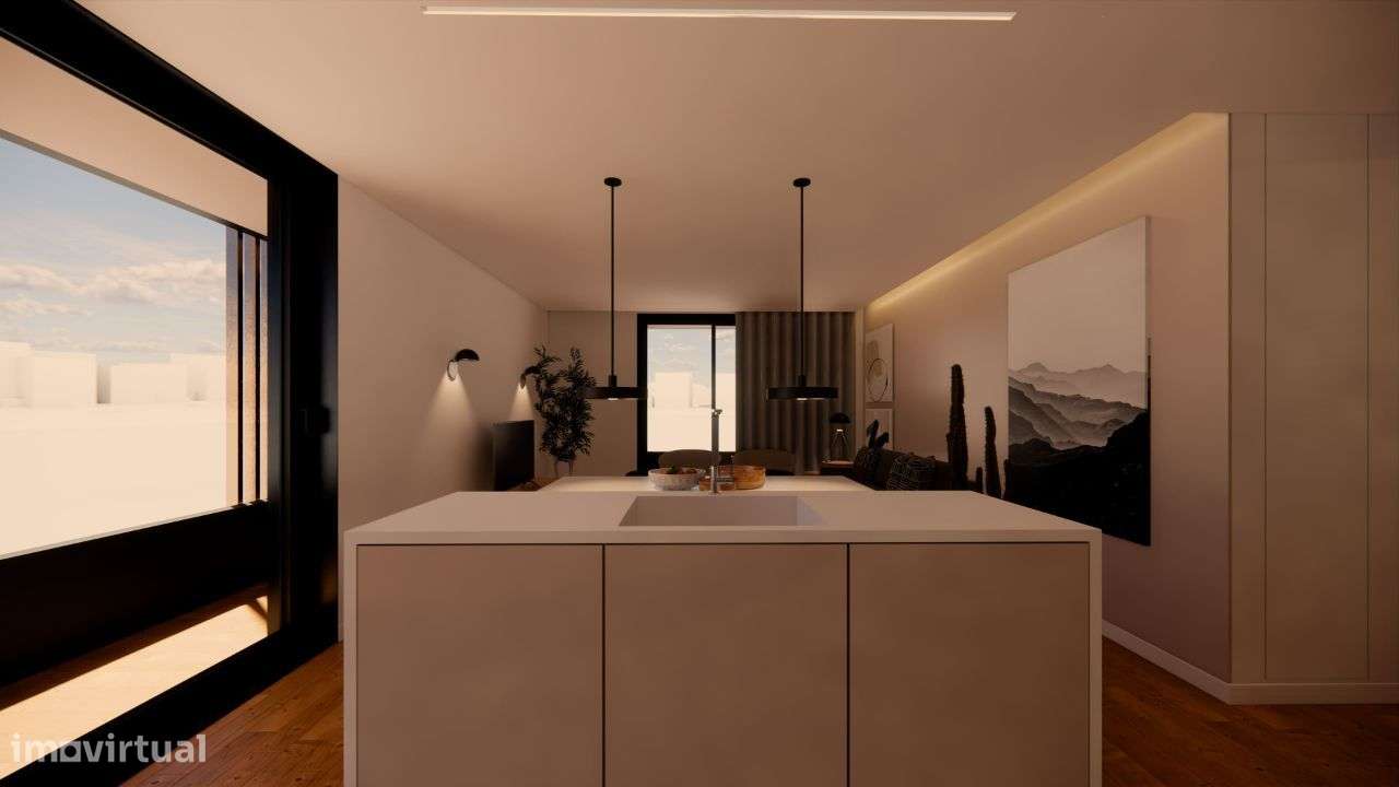 Apartamentos T1 no condomínio fechado Twin22, no centro de Espinho - Grande imagem: 4/17