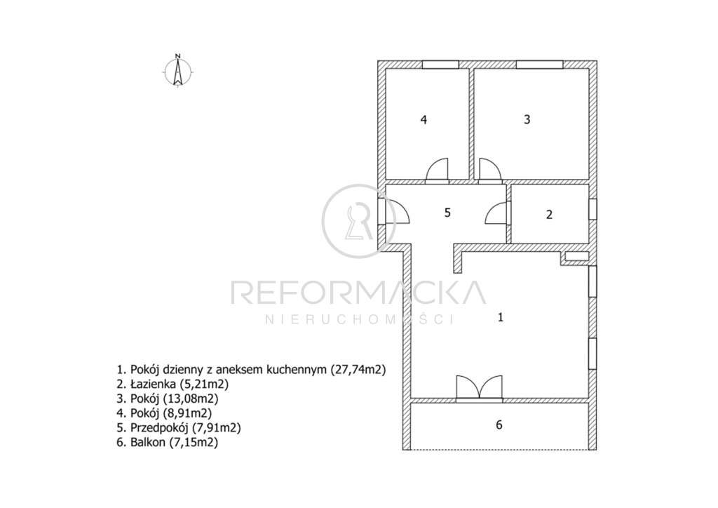 REZERWACJA - 3 pokoje, komórka lokatorka, garaż. - Pełny obrazek: 2/18