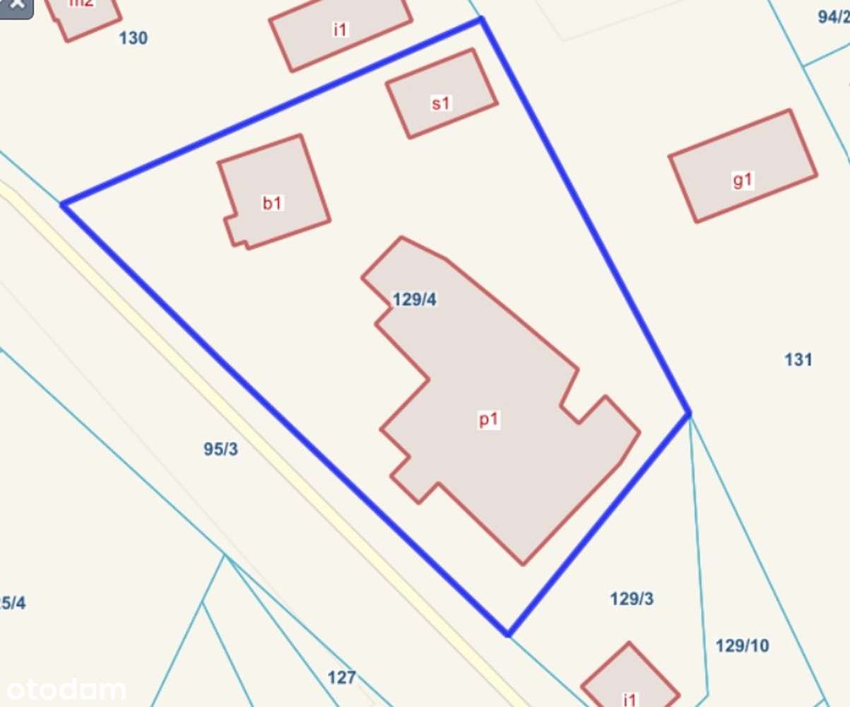 Budynki magazynowo- produkcyjne (3 szt.) na działce 3922m2 LICYTACJA-14