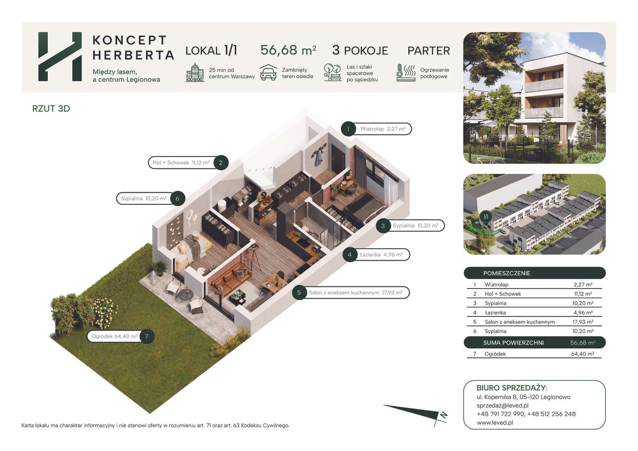 Nowoczesne apartamenty z ogrodami w Legionowie-4