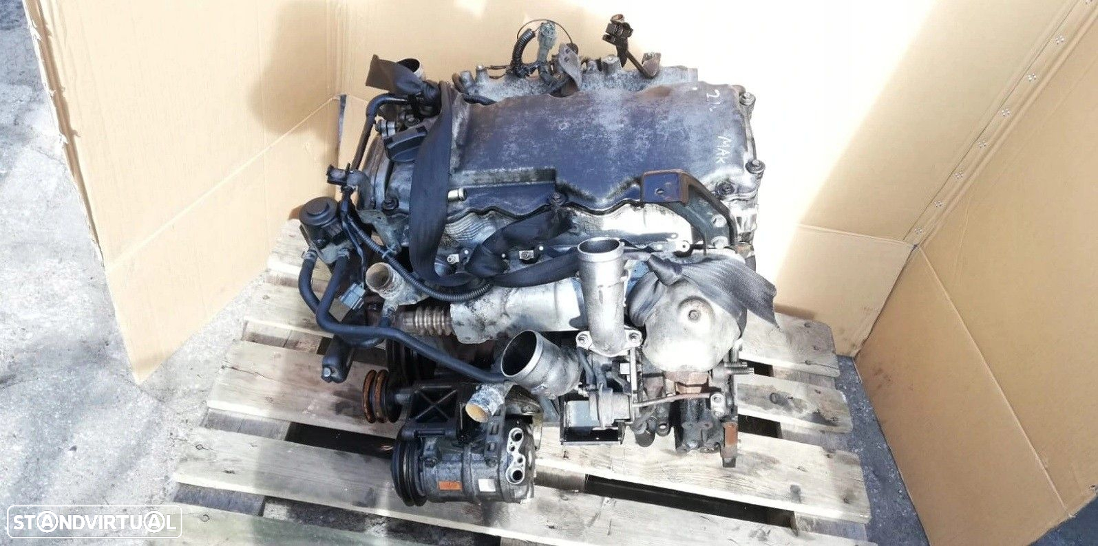 Motor Ocasião Completo Semi-Novo NISSAN/NAVARA (D22_)/2.5 D 4x4 | 11.01 -  REF.... - 3