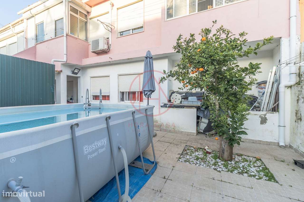 Rés do chão de moradia - Lavradio - 87m2 + 43m2 de logradouro-17