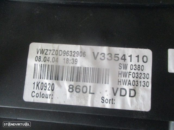 Centralina 1K0920860L 03G906016B 1K0937049L  1K0937124H VW GOLF 5 2004 1.9 TDI 0P BOSCH - 12