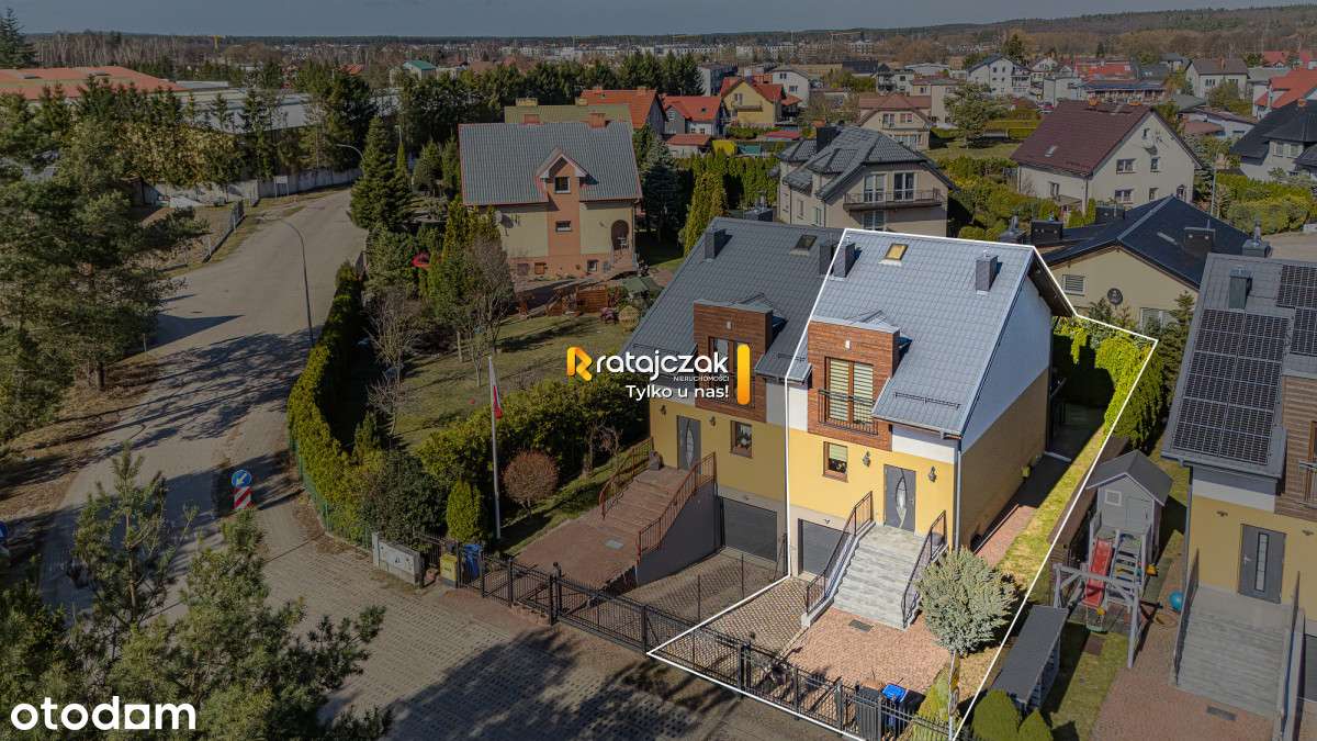 Bliźniak | Gotowy do zamieszkania| Garaż | Kominek