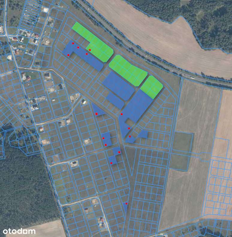 Tania działka nieopodal jeziora Niesłysz-6