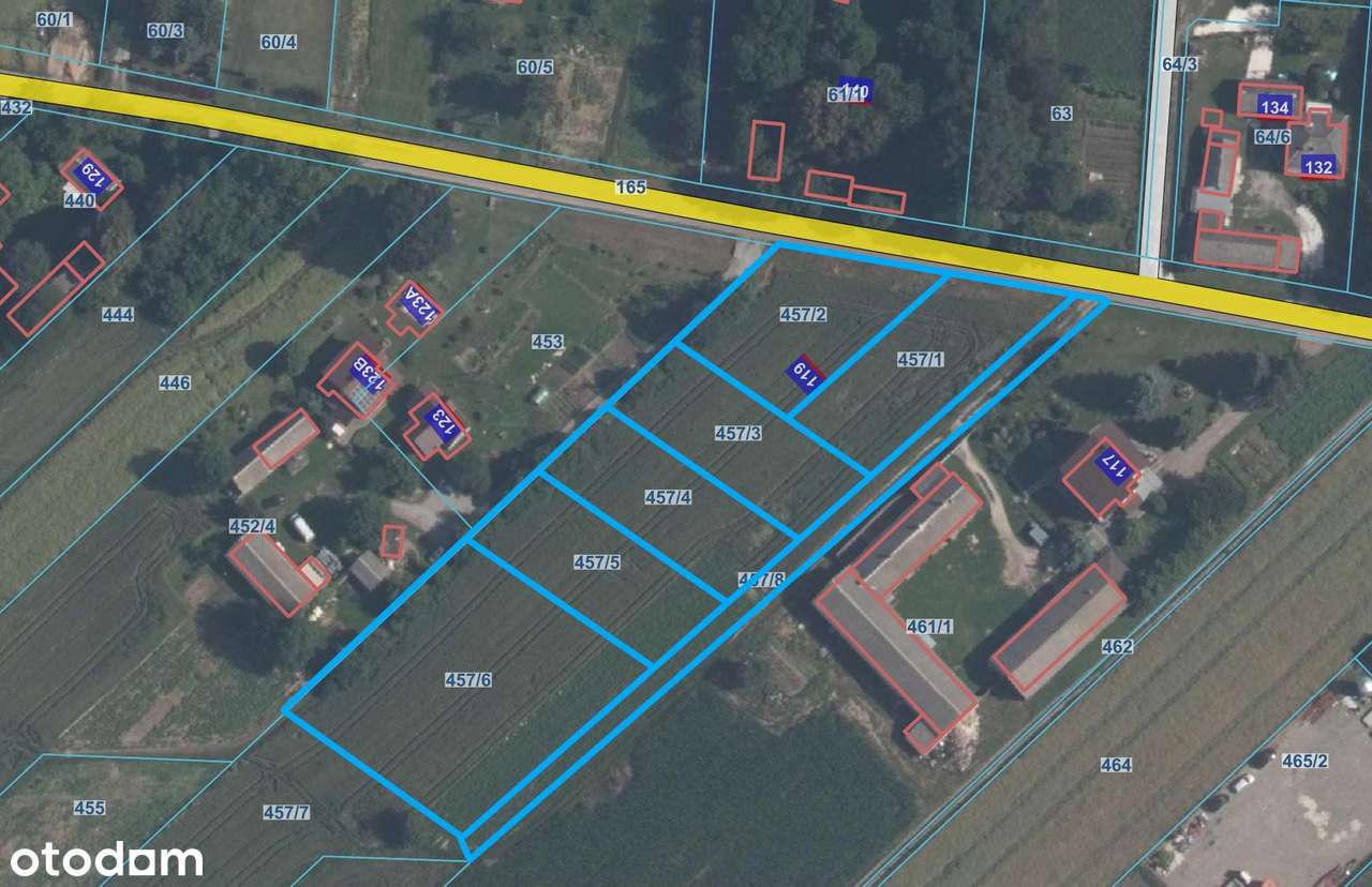 Czółna, Niedrzwica Duża- 6 działek budowlanych-5