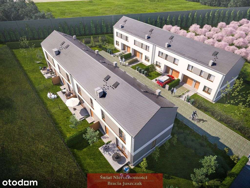 Skrajny segment|5 pokoi|2 Mp|174m2 - Ogród - Pełny obrazek: 5/9