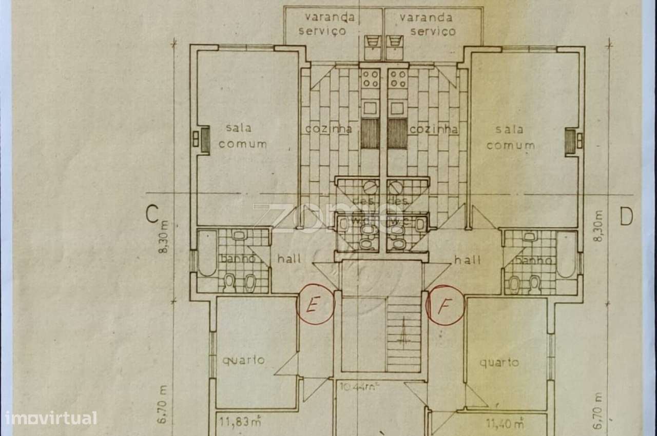 Apartamento T3 em Ermesinde com garagem Box-52