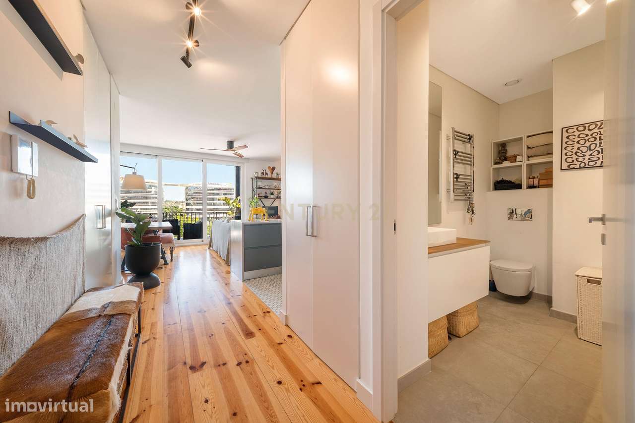 Apartamento T1 em Alcantara - com estacionamento-9