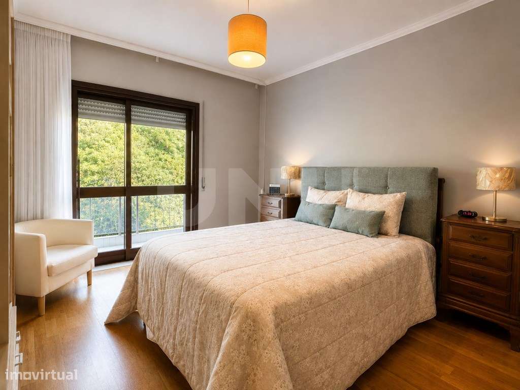 Apartamento T1, C/ Varandas e Piscina a 900m da Praia-4