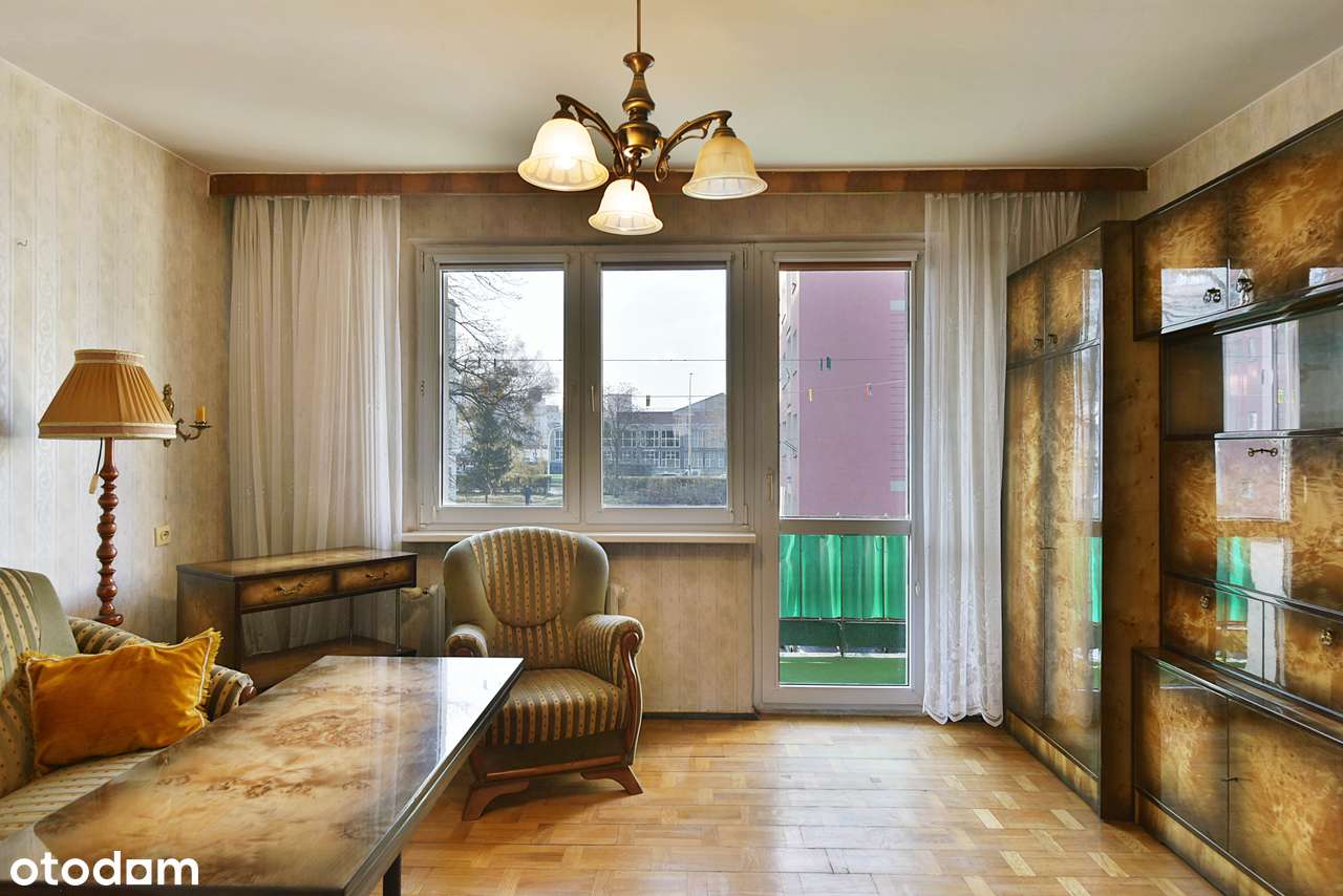 2 pok.z potencjałem |Śródmieście |42m² | 1p. | balkon |piwnica | garaż-0