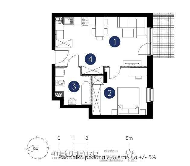 Czechów | 2 pokoje | 2026r. | od dewelopera - Pełny obrazek: 2/2