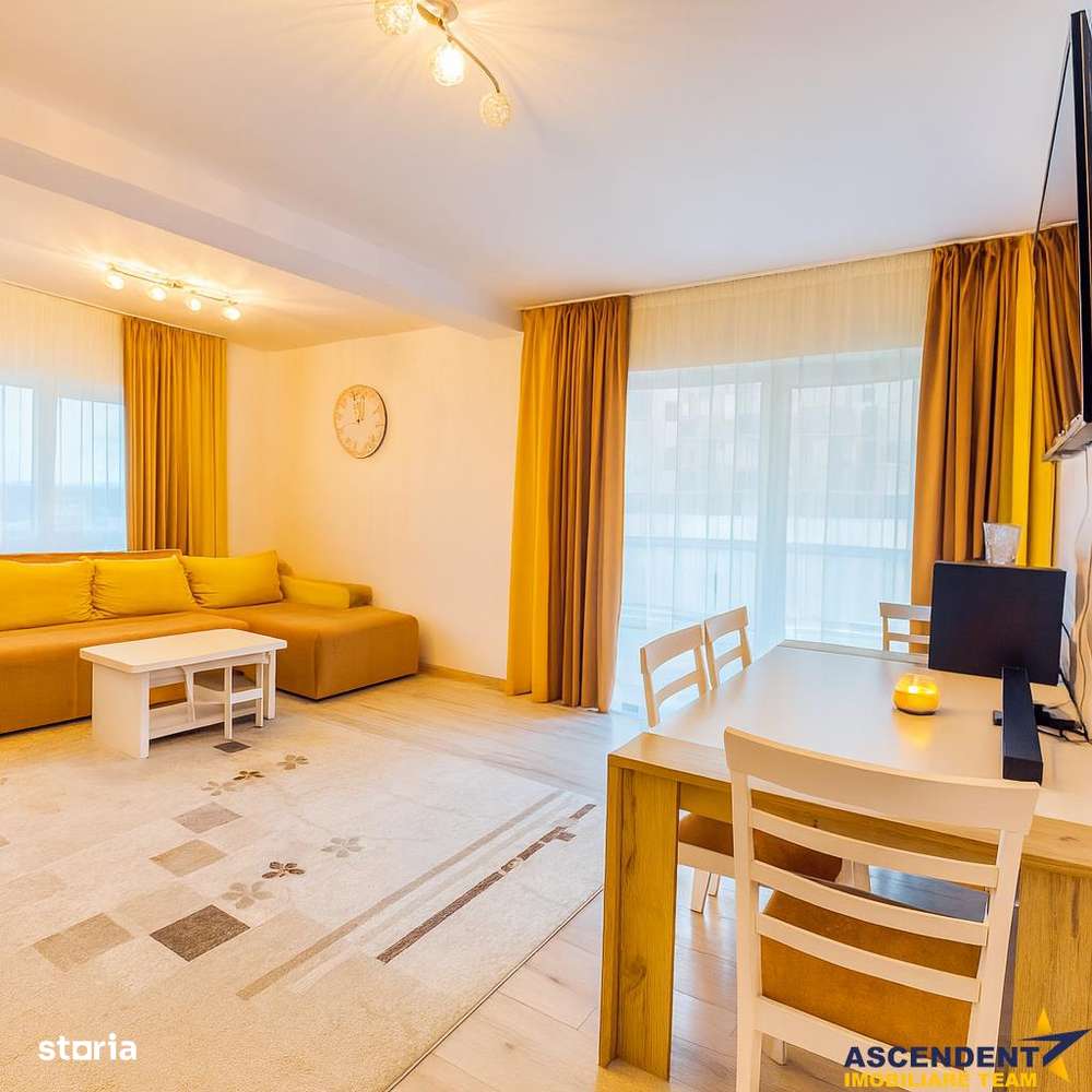 3 camere,decomandate,terasa 42 mp, mobilat,echipat,parcare,Tractorul,B - Imagine principală: 1/13