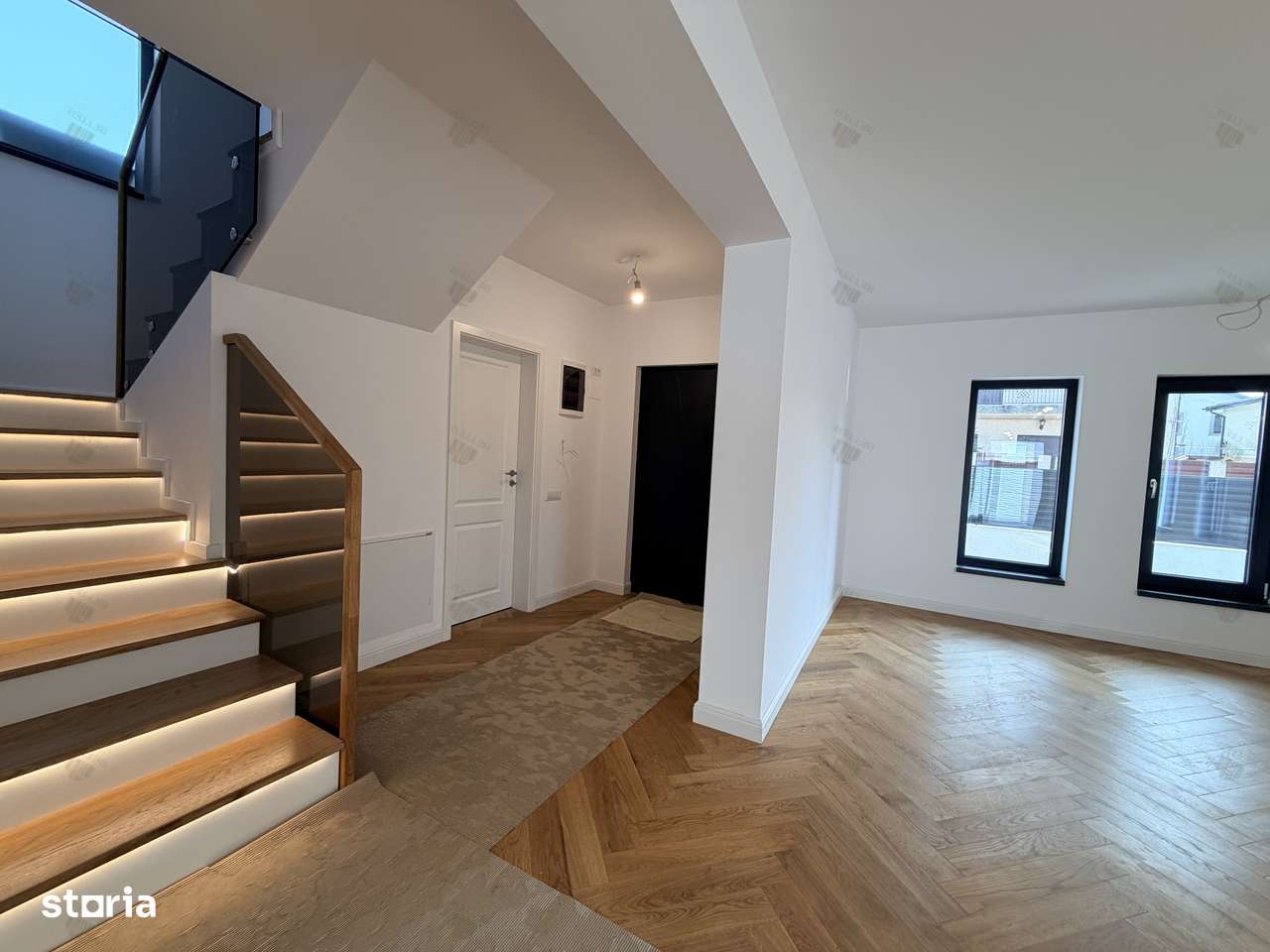 Casă modernă nouă de vânzare, 5 camere - curte 476 mp - Berceni Ilfov-6